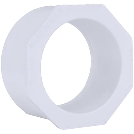 Charlotte Pipe And Foundry 4 In. SPG x 3 In. Slip Schedule 40 PVC Bushing PVC 02107 4400HA